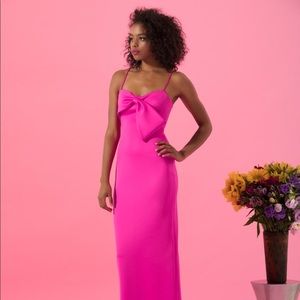 black halo monroe gown